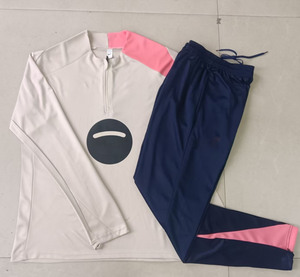 Nuova Collezione: Completo Sportivo <span class=keywords><strong>da</strong></span> <span class=keywords><strong>Calcio</strong></span> per Club, Traspirante e ad Asciugatura Rapida, <span class=keywords><strong>Tuta</strong></span> <span class=keywords><strong>da</strong></span> Allenamento con Zip Integrale per <span class=keywords><strong>Uomo</strong></span> - Product Image 3