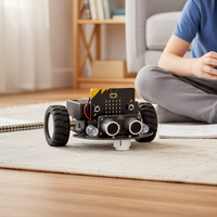 ACEBOTT - Juego de Coches Robóticos Microbit al por Mayor con Aplicación de Tutorial, 2WD, DIY, MakeCode, Proyecto STEM, Kits de Robótica para la Educación de los Niños