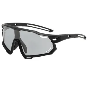 2023 New Outdoor Riding Sunglasses Sports Men And Women Photochromic Uv400 Sun Shades Cycling Glasses Polarized Sport Sunglass