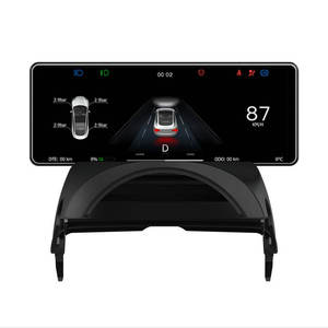 Akıllı hızlı ekran enstrüman dokunmatik pano ekran HD hız monitörü Tesla modeli Y & 3 iç<span class=keywords><strong>in</strong></span> direksiyon önünde - Product Image 2