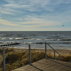 Dễ dàng để cài đặt ngoài trời thép không gỉ boong tensioner thép không gỉ lan can kim loại màu đen cáp lan can cho lan can bên bờ biển - Product Image 4