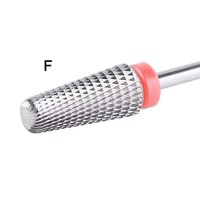 Embouts de ponceuse à ongles professionnels 5 en 1 en carbure pour acrylique, outil de dépose de vernis gel, accessoires pour ponceuses électriques