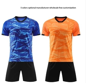 Set di tuta da <span class=keywords><strong>calcio</strong></span> personalizzabile per allenamento da <span class=keywords><strong>calcio</strong></span> in poliestere traspirante per bambini - Product Image 6