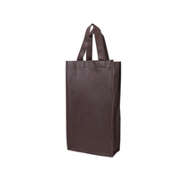 Sac de transport pour vin personnalisable et réutilisable, 2-4-6 bouteilles, en tissu non tissé avec séparateurs, matériau tissé durable, impression de logo personnalisée