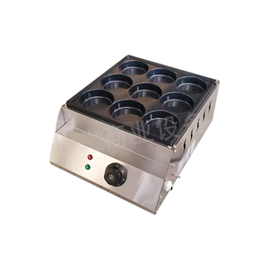 Máquina Eléctrica Cuadrada para Hacer Hamburguesas de Huevo para Venta Ambulante, Máquina Comercial de 18 Cavidades para Pasteles de Frijol Rojo, Máquina Todo en Uno Famosa en Internet para Hamburguesas - Product Image 1