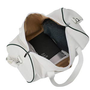 Bolsa de Viaje con Ruedas y Logotipo Personalizado ZHYD 2025, Bolsa de Lona Deportiva de Gran Capacidad para Exteriores, Redonda para Mujer - Product Image 2