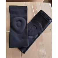 Genouillères de danse OEM ODM en nylon tricoté, avec coussin en gel épaissi et antidérapant, pour pole dance et basketball