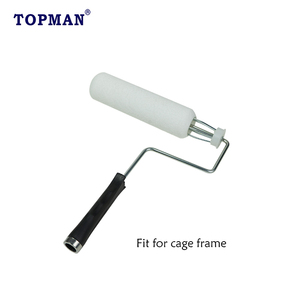 OEM compatible con TOPMAN Industrial/DIY grado 9 pulgadas microfibra pintura <span class=keywords><strong>rodillo</strong></span> recarga cepillo cubierta PP Core - Product Image 5