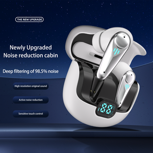 Écouteurs intra-auriculaires <span class=keywords><strong>Bluetooth</strong></span> pour jeux, réduction de bruit, connectivité instantanée 2,4 GHz, latence ultra-faible, écouteurs de jeu moulés sur mesure - Product Image 4