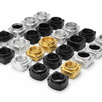 Boîtier de composant optique UV en aluminium usiné CNC de haute précision pour systèmes laser et équipements de capteurs de laboratoire
