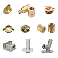 Pièces de fonderie en laiton sur mesure, fabrication par la méthode de la cire perdue, acier inoxydable 304 316, pièces de fonderie de précision, pièces de fonderie en cuivre