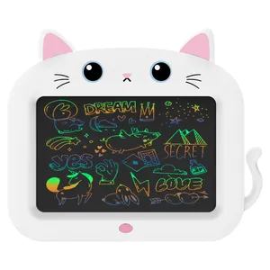 11 ''고양이 LCD 키즈 패드 어린이 만화 동물 LCD 드로잉 보드 지울 수있는 전자 쓰기 태블릿