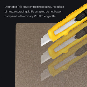 Double Side PEI Spring Steel Sheet with Magnetic Base Build Plate for 3D <strong>Printer</strong> Heated Bed Platform Upgrade 235x235 310x310 - Product Image 3