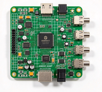 Carte de circuit imprimé (PCBA) de contrôle de robot mobile, PCB multicouche FR4 HDI, contrôle précis de l'impédance, service SMT DIP, RoHS FCC pour robot AGV