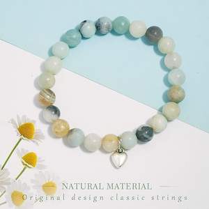 กำไลข้อมือทับทิม Zoisite กำไลคริสตัลธรรมชาติสำหรับเป็นของขวัญสำหรับผู้หญิงสร้อยข้อมือคริสตัลจากหินธรรมชาติ - Product Image 6