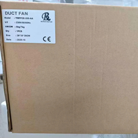 Sortie d'usine 230V 50/60HZ 200MM 8 pouces galvanisé tôle en ligne conduit ventilateur circulaire pour la Ventilation de la cuisine