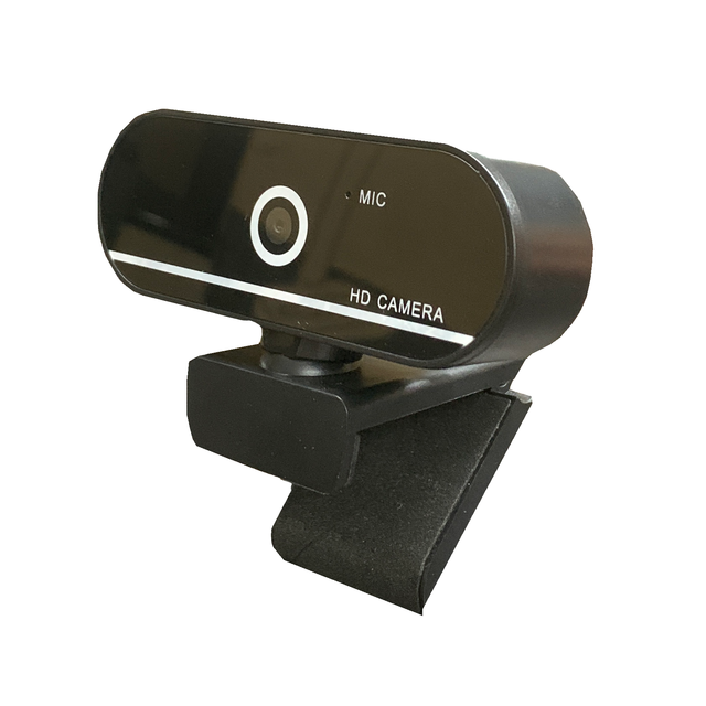 Shenmaidi High Quality Factory Price 1080P HD Video Conference Camera Rotating Axis Built-In Microphone Black Plastic Flat Wide