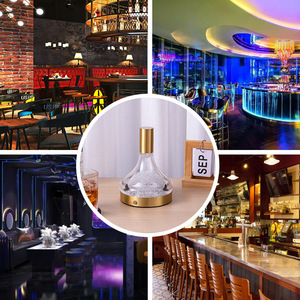 Creative Wine Bottle Shaped Night <strong>Light</strong>, Modern Minimalist <strong>Table</strong> Lamp for Bedroom Sleep Restaurant Bar Desktop Decor - Product Image 3