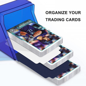 Y Y Clear Plastic Trading Card Deck Case Custom Size 50mm Thick Storage Box for Sports and Collectible Cards - Product Image 6