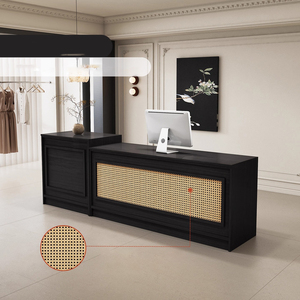 Mostrador de Recepción Profesional de Madera para <span class=keywords><strong>Consultorio</strong></span> Médico, Mostrador de Recepción para Oficina, Muebles Comerciales - Product Image 2