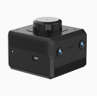 Hone Aurora LiDAR Kit Modul elektronik, teropong penglihatan IMU AI jangkauan 40M 1.000m2 Area ROS Robot SLAM 3D Sensor pemetaan