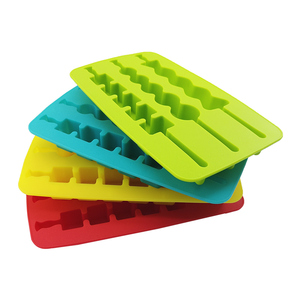 Moule à glaçons en silicone pour sucettes glacées, compatible réfrigérateur et congélateur, qualité alimentaire, démoulage facile, plateau flexible pour glaçons, pour la vente en gros par une usine de qualité - Product Image 4