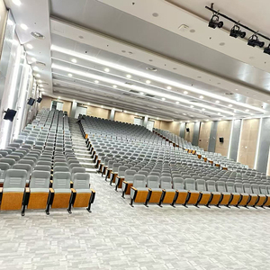Promotion du fabricant : Chaises d'auditorium universitaires avec tableau d'écriture – Design moderne en <span class=keywords><strong>bois</strong></span> pour l'école, le bureau à domicile et le cinéma - Product Image 3