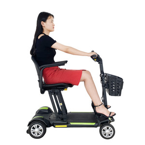 Scooter Électrique Pliable Léger à Quatre Roues, Batterie 10-20Ah, Autonomie 15-28km, Modèle TS03 - Vente Flash - Product Image 2