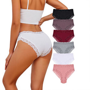 Bán Buôn Cho Sản Phẩm Mới Với Bow Ren Hipster Quần Lót Đồ Lót Thoáng Khí <span class=keywords><strong>Sexy</strong></span> Tóm Tắt Cho Phụ Nữ - Product Image 6