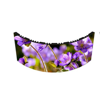 Panneau LED souple étanche 320mm*160mm P1.5 P2 P2.5 P3 Module d'affichage LED flexible pour intérieur