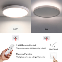 12.2 pouces cuisine Led maison lumières éclairage intérieur moderne décoration de la maison lampe plafonniers intérieurs lampes Led 2025 Offre Spéciale