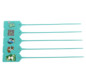 Custom Disposable Security Plastic Seal Hang <strong>Tag</strong> Eco-Friendly Numbered <strong>Tags</strong> for <strong>Garments</strong> Shoes Bags Lockable Plastic <strong>Tag</strong> for - Product Image 4