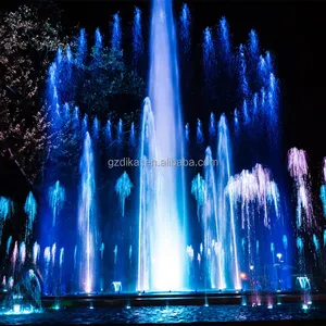 Programmed Mobile Control Music Dancing Water Fountain Water Feature Outdoor