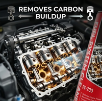 Nettoyant pour système de carburant et injecteurs, décapant de carbone haute performance, optimise l'indice de consommation de carburant (MPG), pour moteurs essence et diesel, protection OEM d'usine, vente en gros