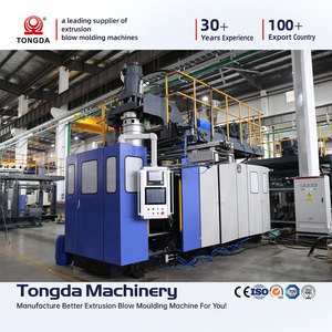 HDPE 50L 100L Trommel-Blasformmaschine für Kunststofffass-Produktion Automatische Extrusions-Blasformmaschine - Product Image 2