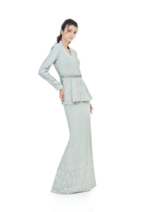 SIPO EID 2023 último Baju Kurung mujeres vestido musulmán al por mayor de talla grande Baju Kurung diseño de moda étnica ropa islámica - Product Image 2