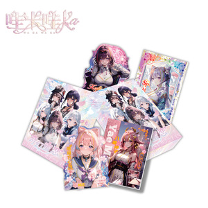 Vente en gros de nouvelle <span class=keywords><strong>carte</strong></span> de déesse fille <span class=keywords><strong>sexy</strong></span> Bunny Collect personnage jeu de cartes d'anime <span class=keywords><strong>carte</strong></span> en papier SSR ensemble/boîte jouer - Product Image 4