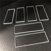 Verre trempé optique incassable personnalisé par le fabricant, avec revêtement AR, haute qualité, faible teneur en fer, 1 mm, 2 mm, revêtement FTO ITO