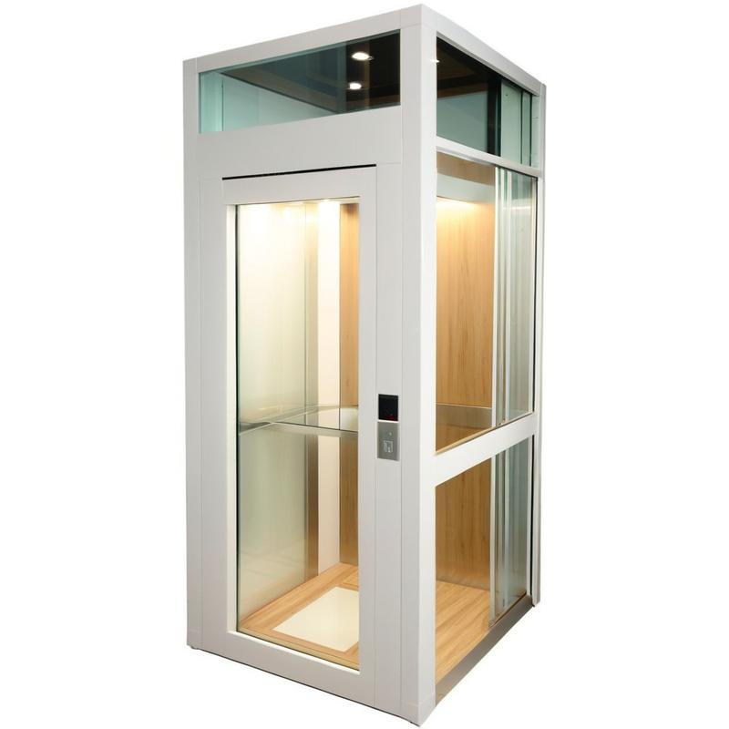 CE Pitless Cheap 2 - 4 Floors Hydraulic Small Home Lift Villa Elevator