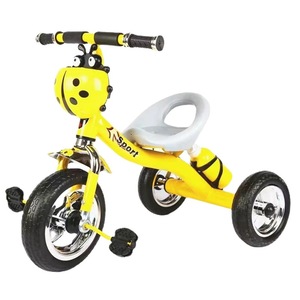 Triciclo de Metal Estilo Mariquita con Portavasos; Se Puede Usar para Andar o Sentarse - Product Image 5