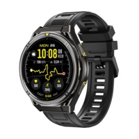 Reloj Inteligente Android X2 PRO con Pantalla AMOLED de 1.43'', Alarma, Mapas Offline, GPS, Frecuencia Cardíaca, Resistente al Agua 50M, Silicona, Contesta Llamadas