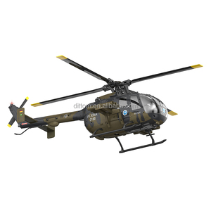 Hélicoptère RC C180 <span class=keywords><strong>BO105</strong></span> 2.4G 6CH Brushless à pales simples et sans flybar, modèle d'avion 3D6G avec gyroscope, FlowHold et LiDAR TOF - Product Image 3