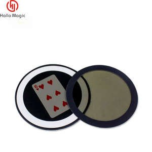 Carta da Poker <span class=keywords><strong>specchio</strong></span> di piccole dimensioni scompaiono espediente magico-prop Street Illusion Close-up trucchi interessanti Accessoire - Product Image 3