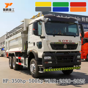 รถบรรทุกดัมพ์ HOWO TX 6x4 371 แรงม้า เครื่องยนต์ Weichai WD615 ยูโร 3 รถบรรทุกแบบเทท้าย รุ่น TX-F ห้องโดยสารแบบ LHD/RHD กระบะยาว 5400 มม. - Product Image 1