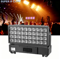 Projecteur LED architectural extérieur pour scène, IP65, 1200W, haute puissance, 40*30W RGBW, contrôle par pixel ArtNet