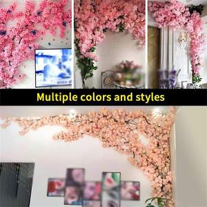 ชุดต้นเชอร์รี่ประดิษฐ์,ชุดเถาวัลย์ออกดอกแบบ <span class=keywords><strong>DIY</strong></span> ชุดตกแต่งบ้านงานแต่ง - Product Image 5