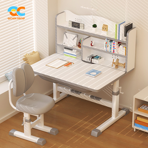 Muestra disponible Muebles escolares completos Juego de escritorio y sillas Diseño de mesa de estudio moderno Venta caliente Juegos de escuela de grado comercial - Product Image 4