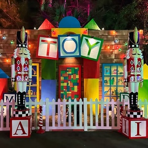 Große Nussknacker-Figuren aus Fiberglas Riesiger Weihnachts-Nussknacker Direktverkauf ab Werk Wasserdicht UV-Beständig für Außenbereich Feiertage - Product Image 3