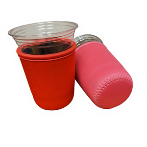 Housse de tasse à café Mickey, <span class=keywords><strong>sac</strong></span> souple texturé pour transport, idéal pour mariage, voyage, extérieur, support pour gobelet et tasse à café - Product Image 1