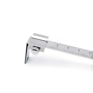 Régua De Medida De Aço Inoxidável Ortodôntico Dentário Medidor De Medição De Distância Vertical - Product Image 1
